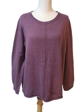 NEW, Re:loved By SKOVHUUS Cozy Long Sleeve Knit Sweater in Dusty Plum